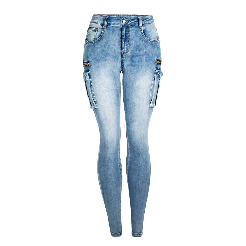 Ultra Skinny Cargo Jeans